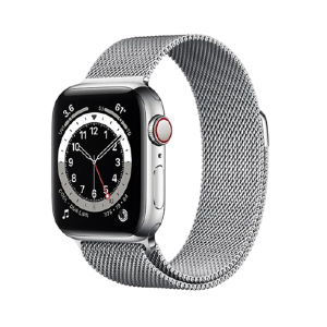 Apple Watch Series 6 - Viền thép - Dây thép - Mới - Chính hãng