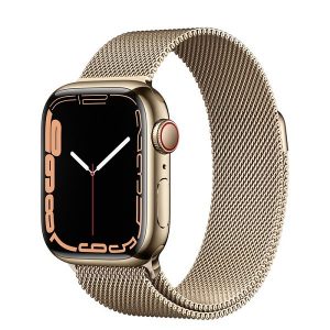 Apple Watch Series 7 41mm – Viền thép – Dây thép – Mới – Chính Hãng VN/A