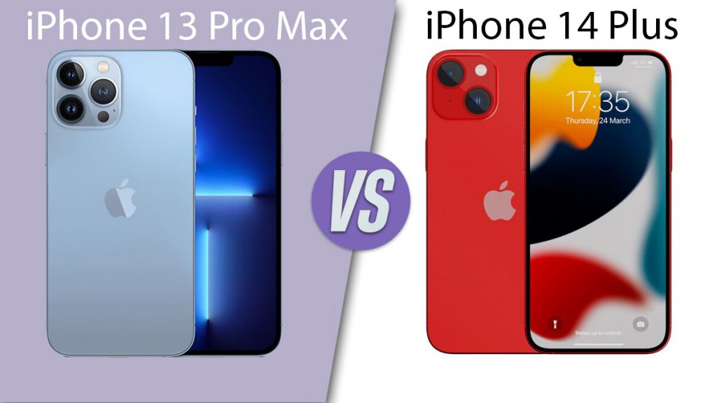 iPhone 14 Plus với iPhone 13 Pro Max