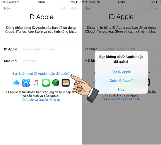 ​Tạo Apple ID mới