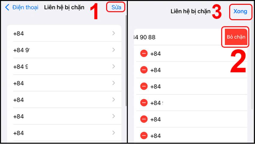 chặn số lạ iphone