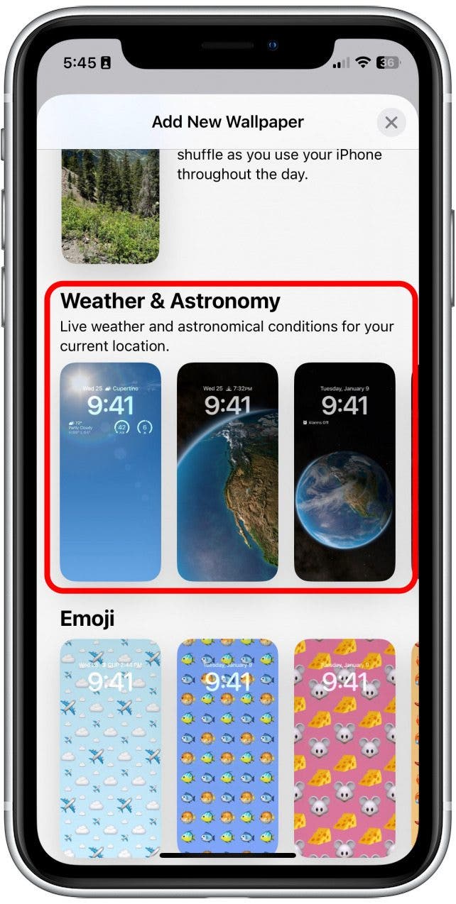 Cập nhật tình hình thời tiết thông qua hình nền trên iPhone - Fptshop.com.vn