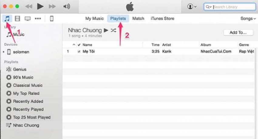 cách cài nhạc chuông cho iphone không cần garageband