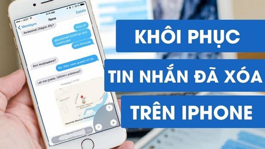 cách khôi phục tin nhắn trên icloud