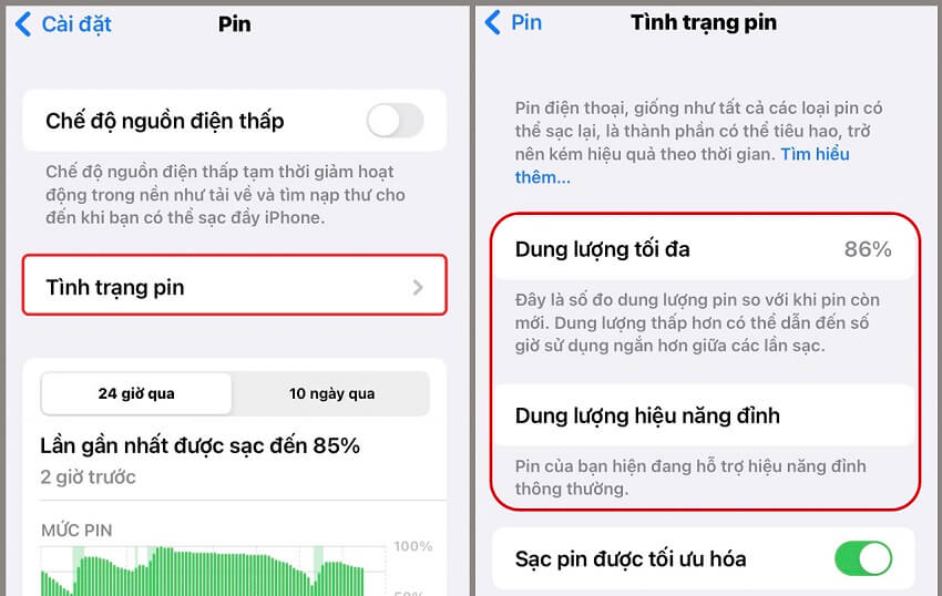 iphone 6s bị lag khi pin yếu