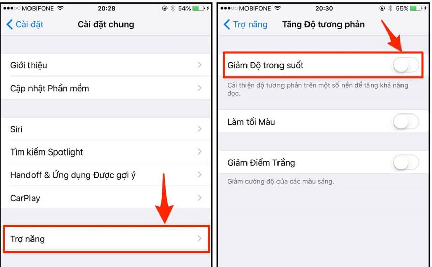 iphone 6s bị lag khi pin yếu