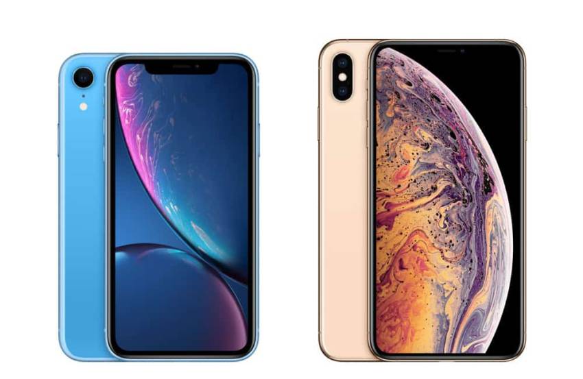 iphone xr khác gì với iphone xs max