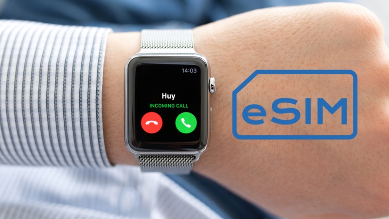 cài esim cho apple watch