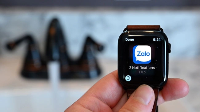 cách cài zalo trên apple watch