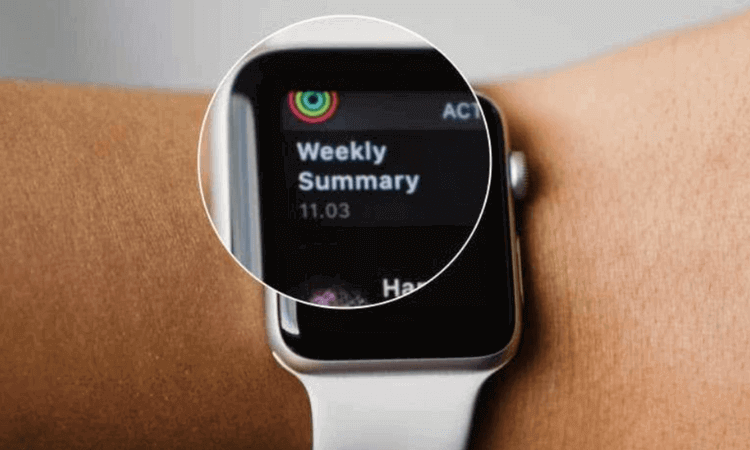 apple watch bị phóng to