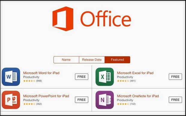 ipad có sử dụng office được không